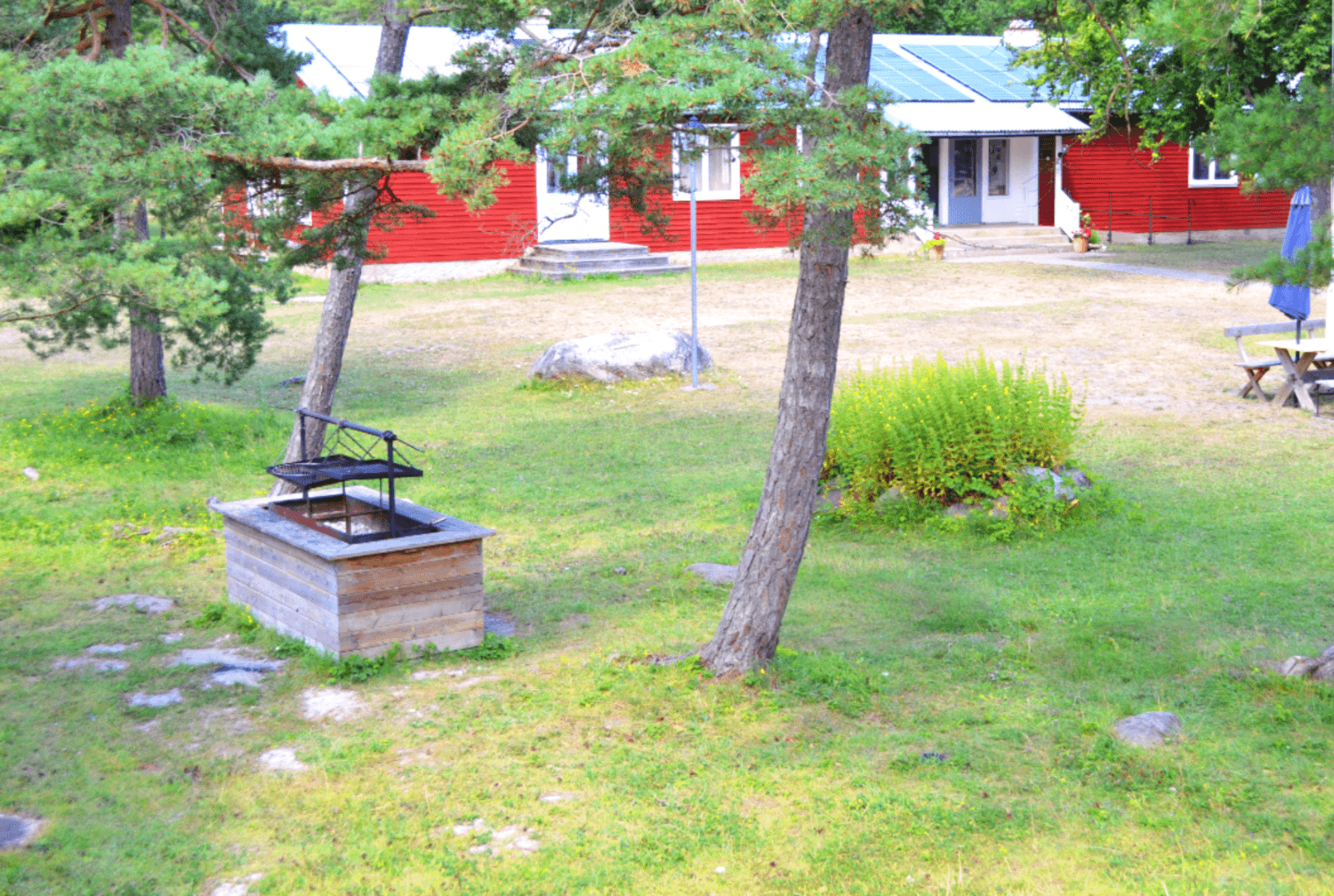 Grillplats och aktiviteter på Snäckan