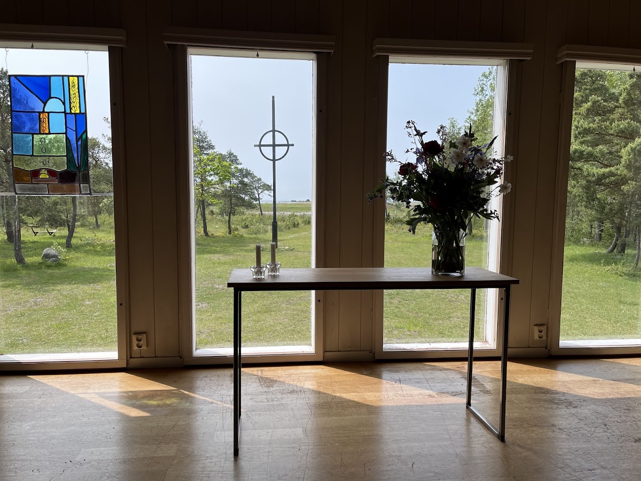 Gudstjänst med gemenskap på Snäckan